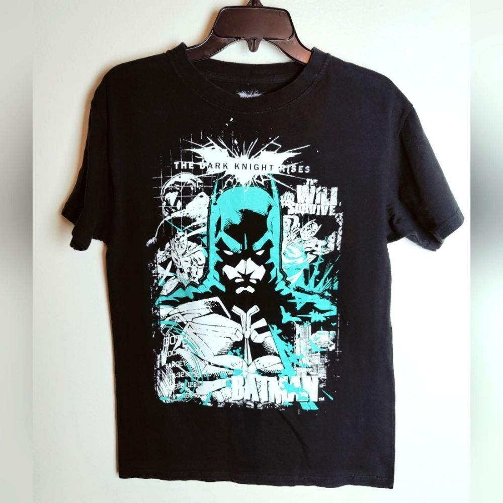 Men's DC Comics Batman "Dark Knight Rises" Crewneck T-shirt, Size S